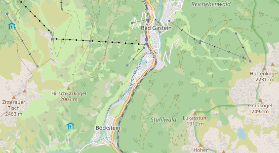 Monteurzimmer auf Karte