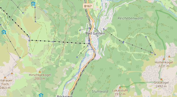 Monteurzimmer auf Karte