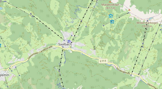 Monteurzimmer auf Karte