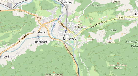 Monteurzimmer auf Karte