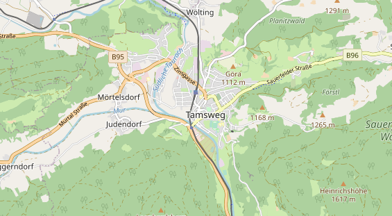 Monteurzimmer auf Karte