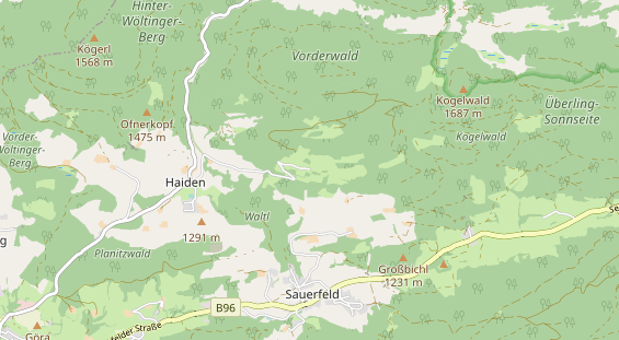 Monteurzimmer auf Karte