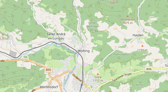 Monteurzimmer auf Karte