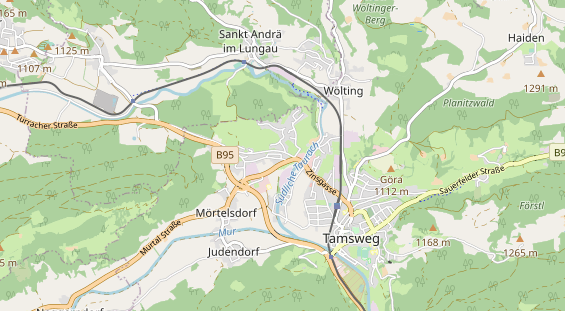 Monteurzimmer auf Karte