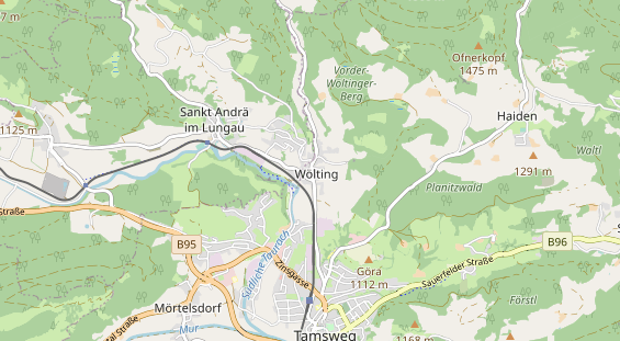 Monteurzimmer auf Karte