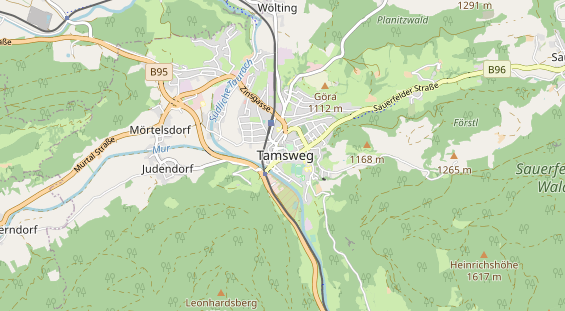 Monteurzimmer auf Karte