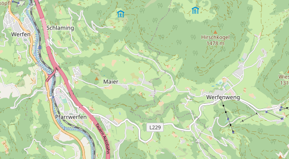 Monteurzimmer auf Karte