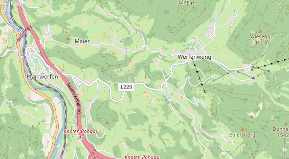 Monteurzimmer auf Karte