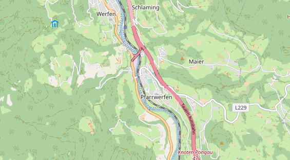 Monteurzimmer auf Karte