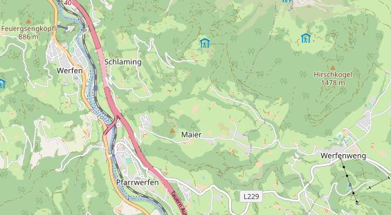 Monteurzimmer auf Karte