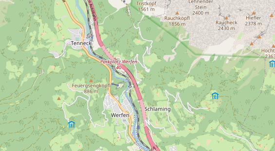 Monteurzimmer auf Karte