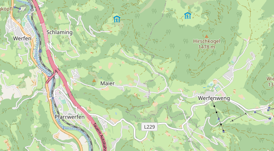 Monteurzimmer auf Karte