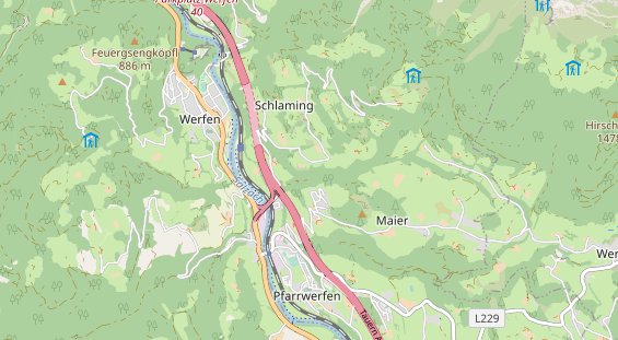 Monteurzimmer auf Karte