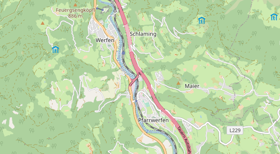 Monteurzimmer auf Karte