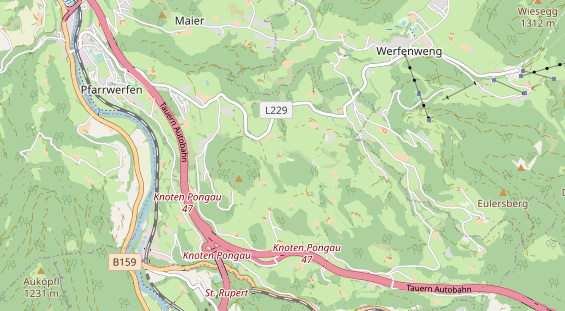 Monteurzimmer auf Karte