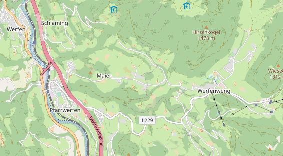 Monteurzimmer auf Karte