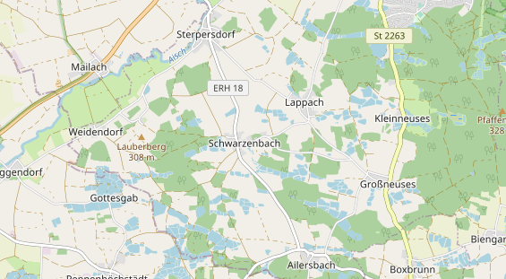 Monteurzimmer auf Karte