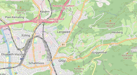 Monteurzimmer auf Karte