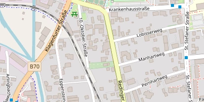 Monteurzimmer auf Satellitenbild