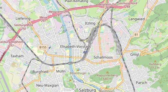 Monteurzimmer auf Karte