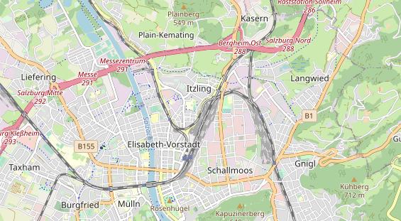 Monteurzimmer auf Karte