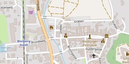 Monteurzimmer auf Satellitenbild