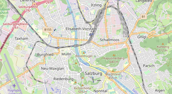 Monteurzimmer auf Karte