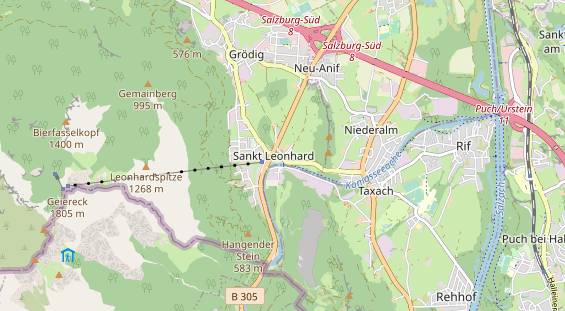 Monteurzimmer auf Karte