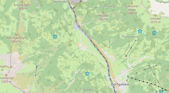 Monteurzimmer auf Karte