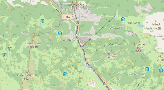 Monteurzimmer auf Karte