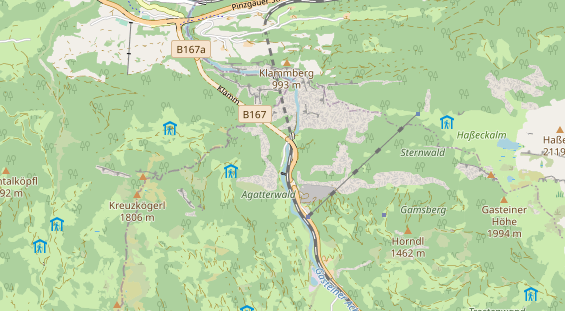 Monteurzimmer auf Karte