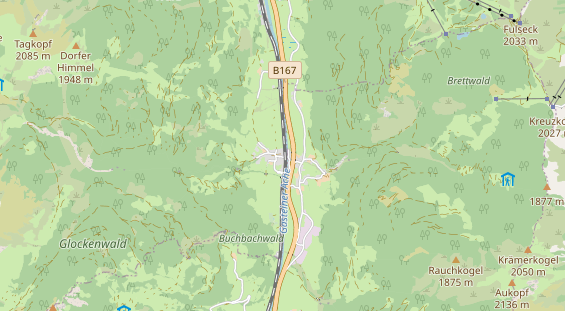 Monteurzimmer auf Karte