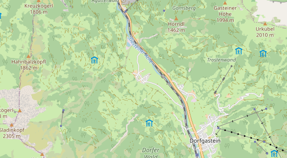 Monteurzimmer auf Karte