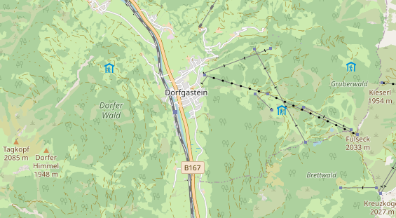 Monteurzimmer auf Karte