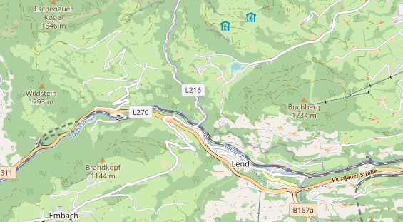 Monteurzimmer auf Karte