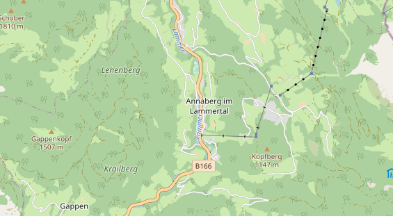 Monteurzimmer auf Karte