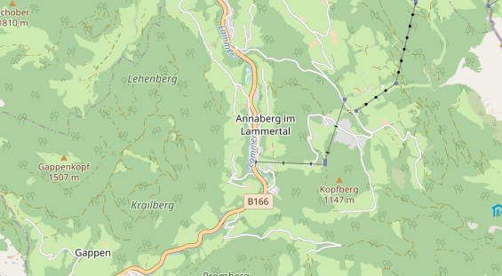 Monteurzimmer auf Karte