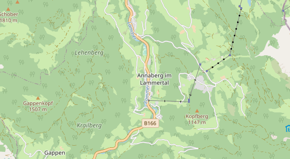 Monteurzimmer auf Karte