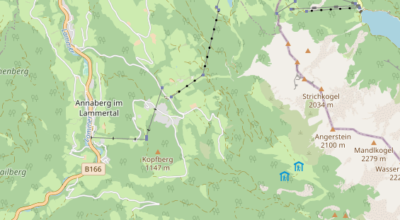 Monteurzimmer auf Karte