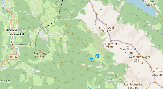 Monteurzimmer auf Karte