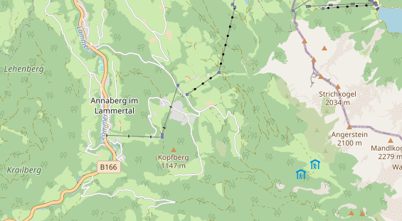 Monteurzimmer auf Karte