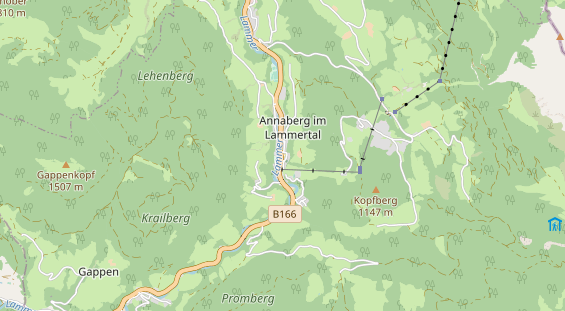 Monteurzimmer auf Karte