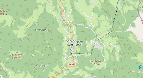 Monteurzimmer auf Karte