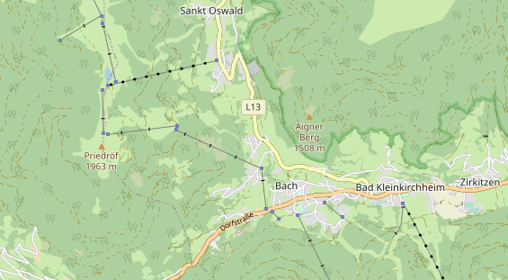 Monteurzimmer auf Karte