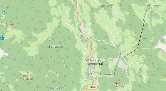 Monteurzimmer auf Karte