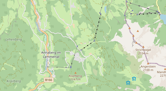 Monteurzimmer auf Karte