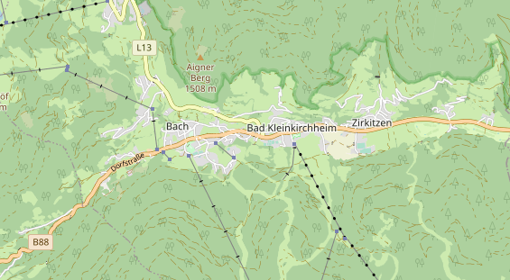 Monteurzimmer auf Karte