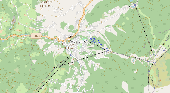 Monteurzimmer auf Karte