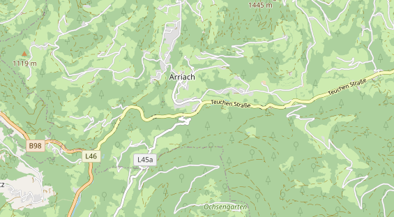 Monteurzimmer auf Karte