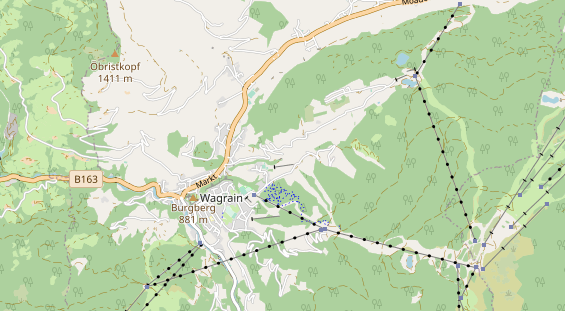 Monteurzimmer auf Karte
